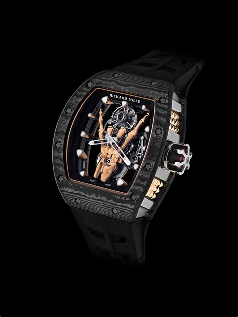 richard mille diamond tourbillon|Richard Mille rm66 price.